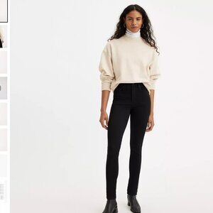 *Levis 721 High Rise Skinny Women's Black Jeans